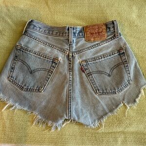 Levi's Vintage Blue Denim Shorts